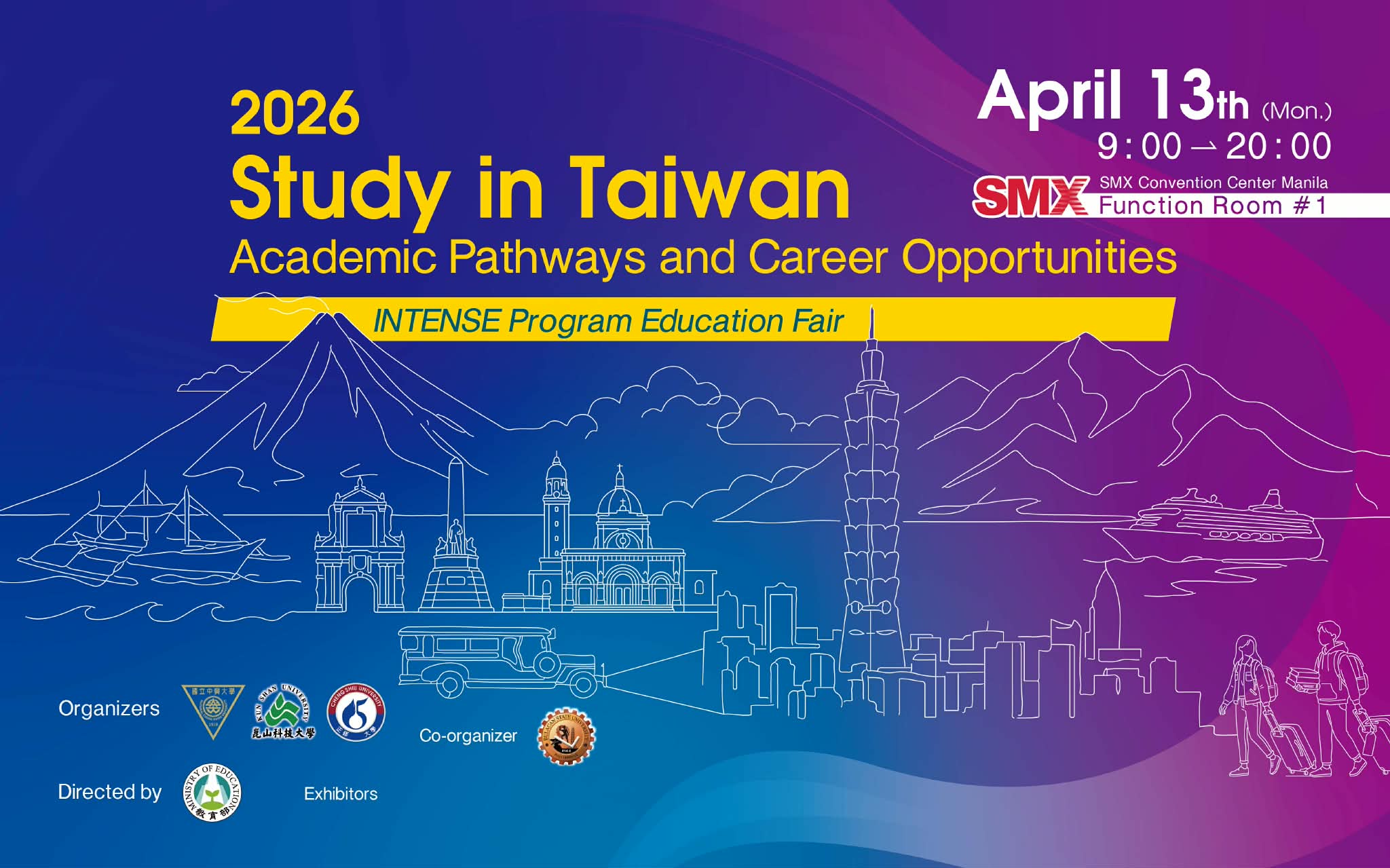 2026 Study in Taiwan Education Fair Coming This April in Manila